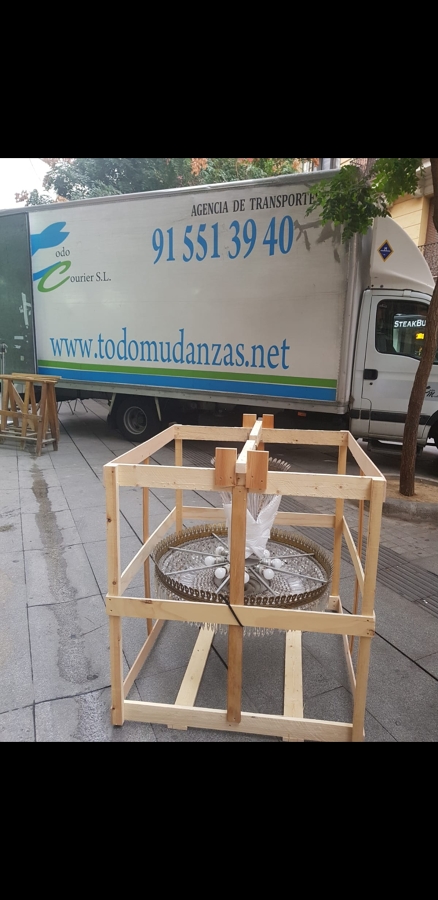 Transporte lamparas