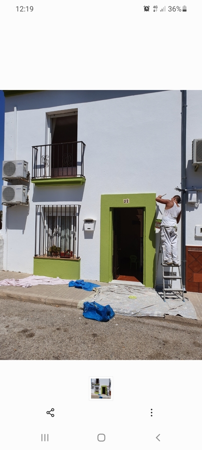 Fachada de unifamiliar