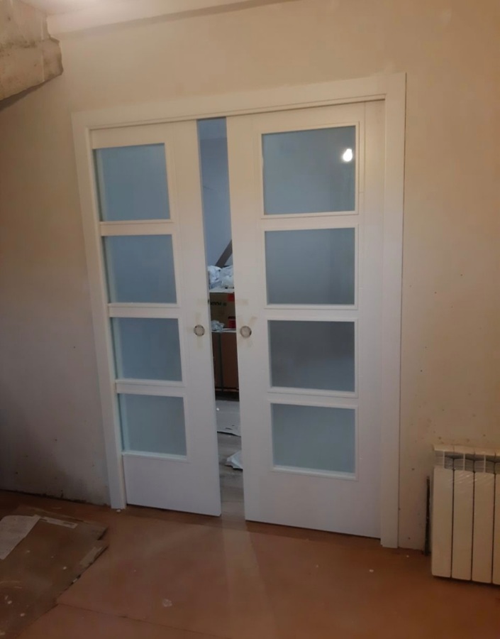 Puertas lacadas