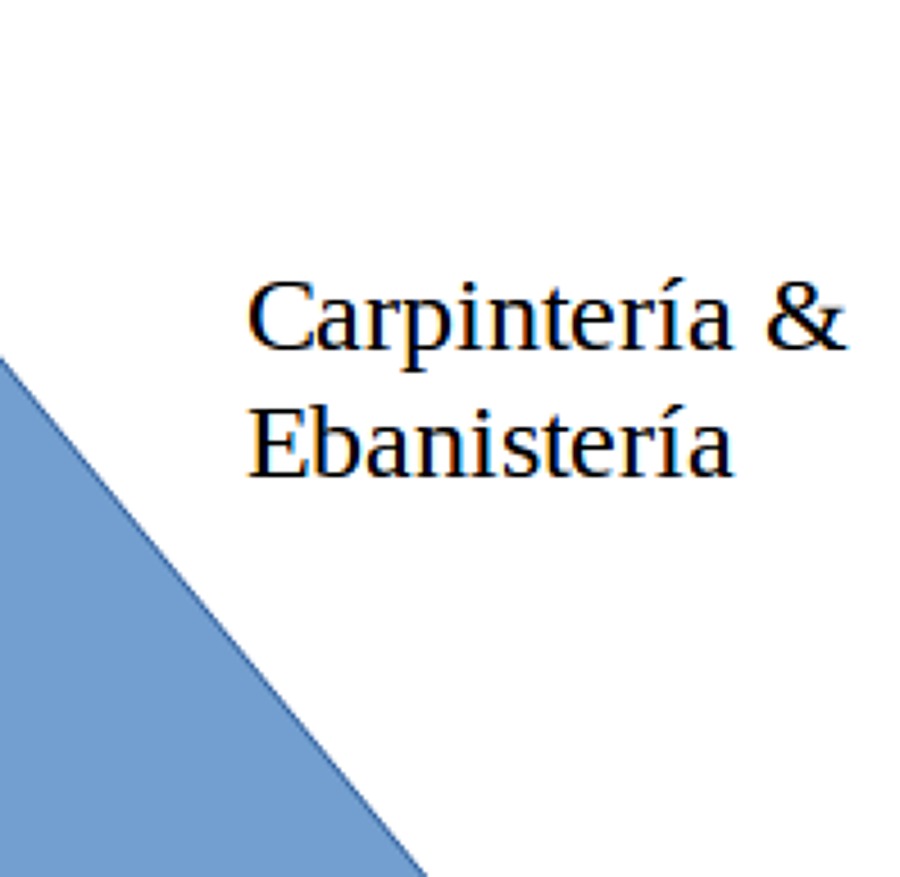 carpintería