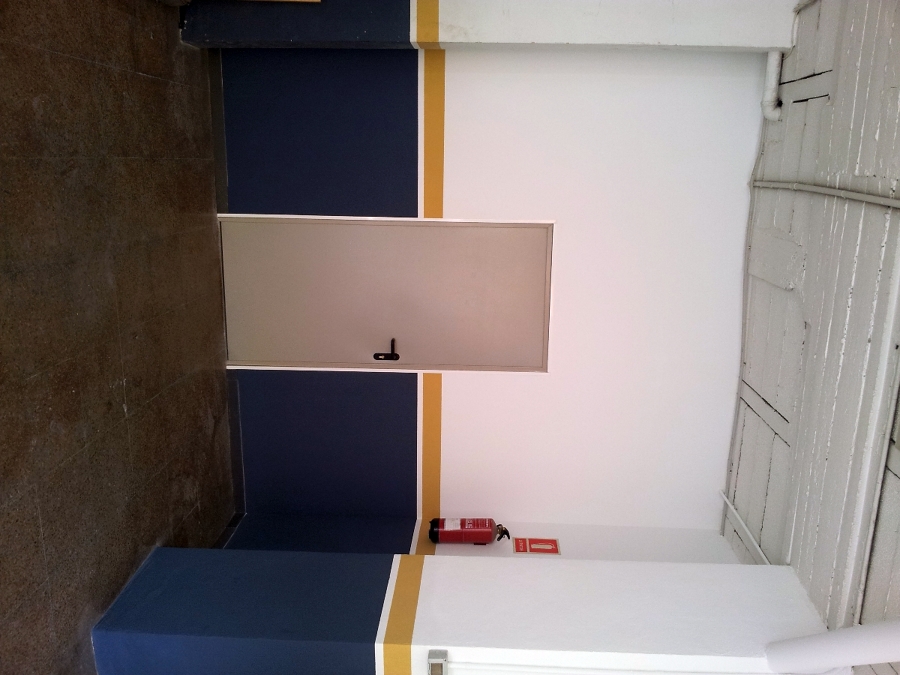 Separación del local finalizada.