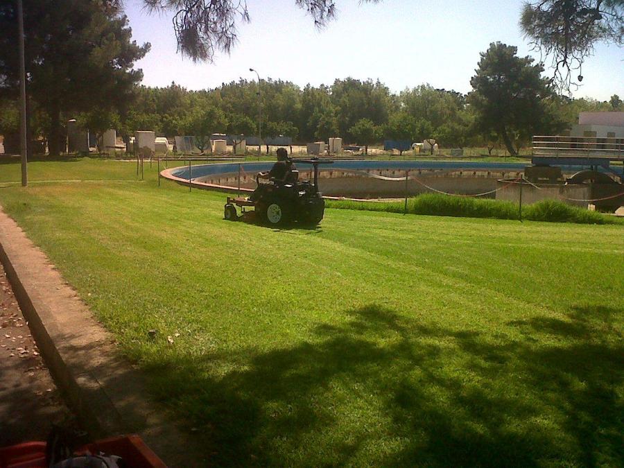 SIEGA DE PRADERA EDAR SAN JERÓNIMO, SEVILLA