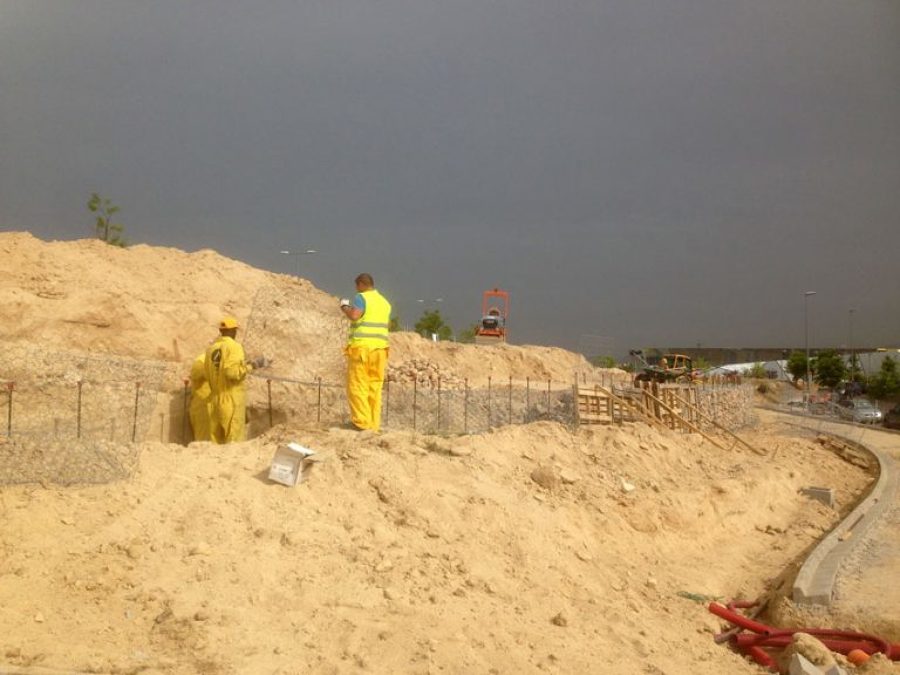 Recuperación de taludes