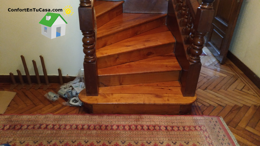 silla salvaescaleras ConfortEnTuCasa instalacion en santander cantabria