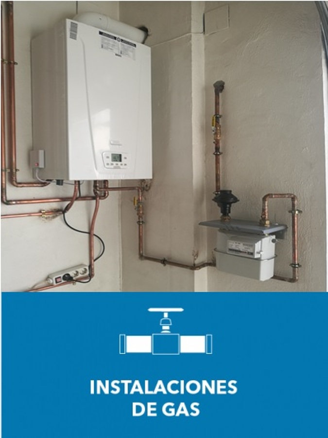 INSTALACION DE CALDERA GAS