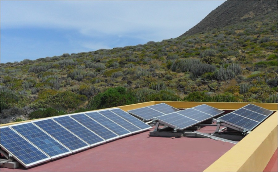 Instalación fotovoltaica aislada - Teno - Tenerife.