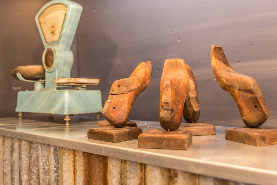 Antigüedades (Hormas de zapato antiguas de madera)