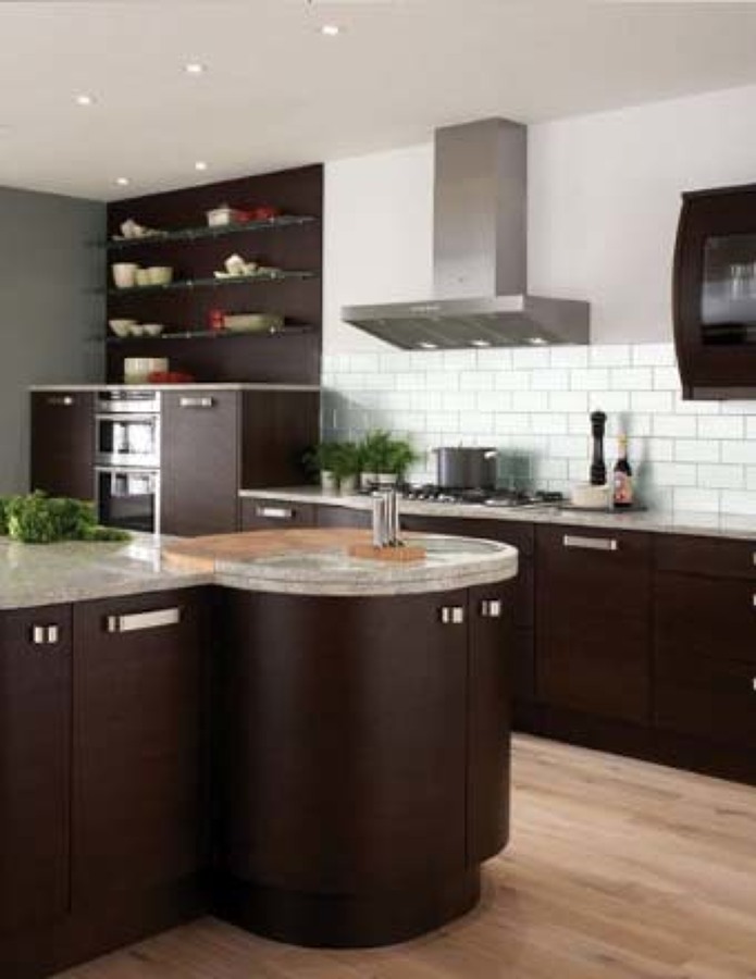 Cocina acabado madera