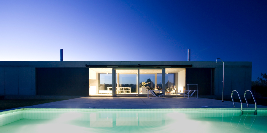 Vivienda en un viñedo