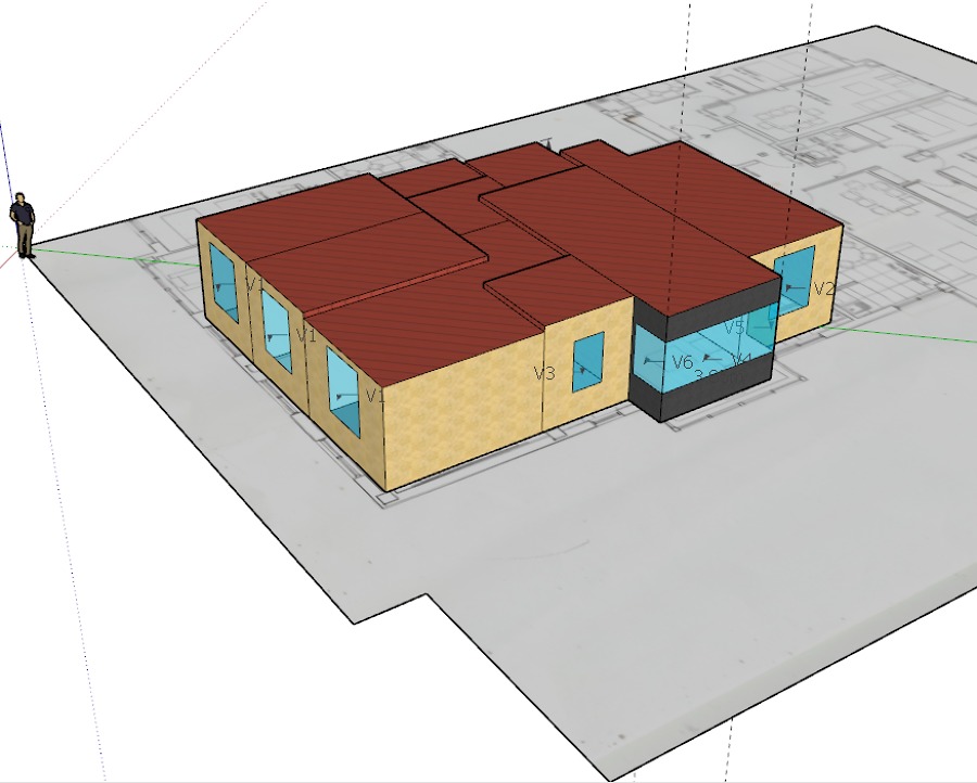 Levantamiento tridimensional de vivienda