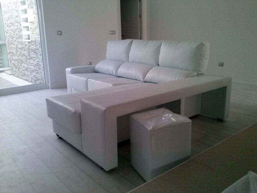 Sofá 3plazas con chaiselongue