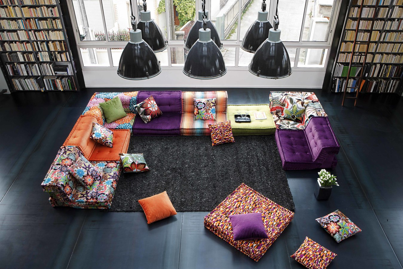 Sofá componible Mah Jong