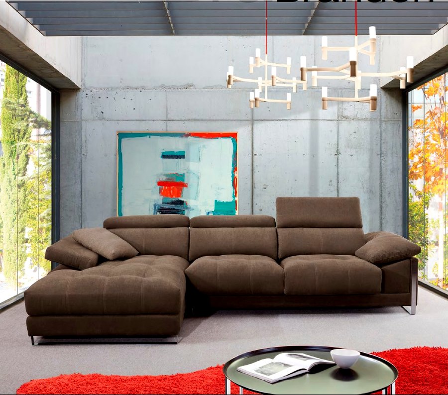 Sofá de viscoelástica modelo Brandon