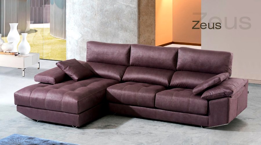 Sofá de viscoelástica modelo Zeus