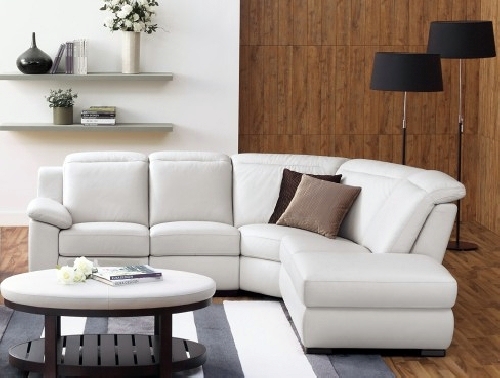 sofá rinconera tapizado en piel