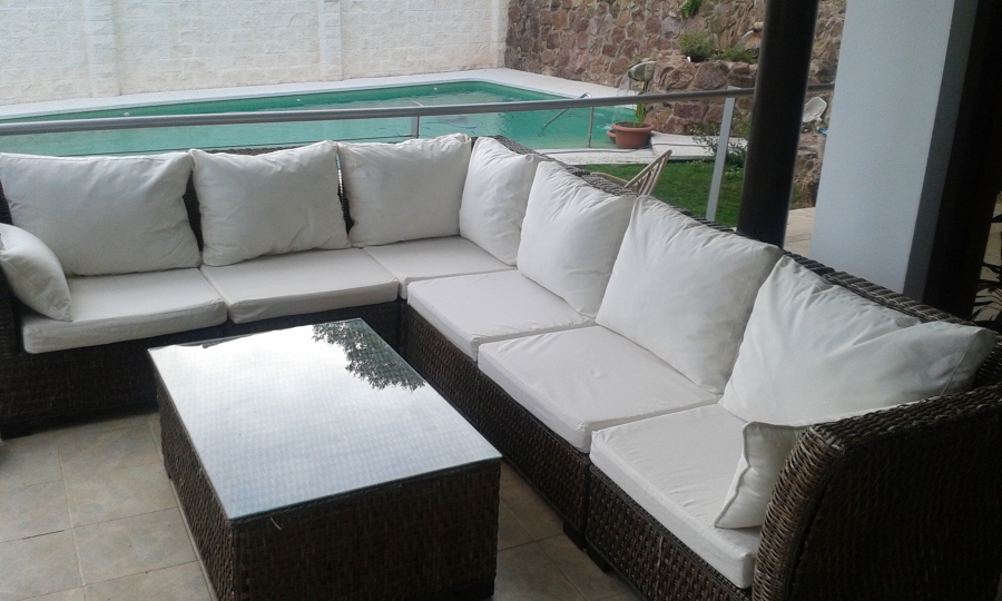 Sofá rinconero exteriores