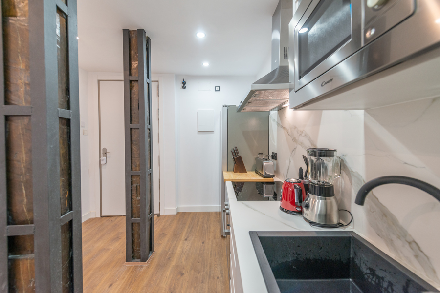 Creación de cocina en nuevo espacio.