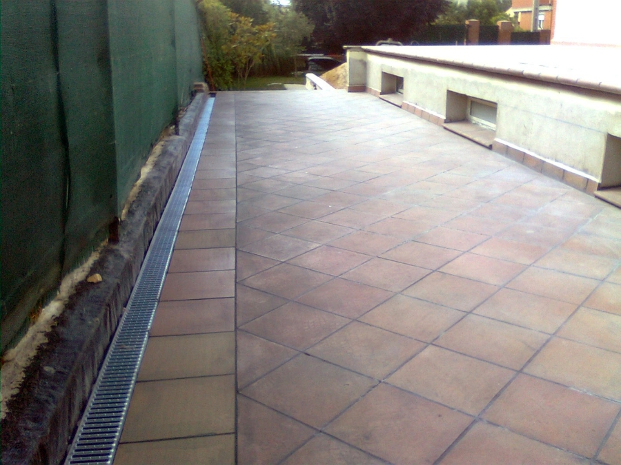 Solado de gres rejuntado II