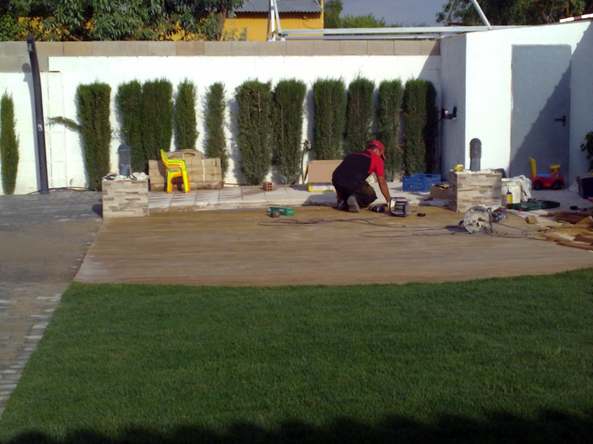 Solado de madera de exterior IPE