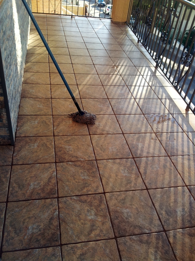 solado patio terraza