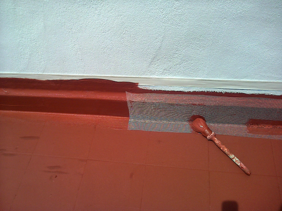 Solapes de fibra en cubierta de Torrellano.