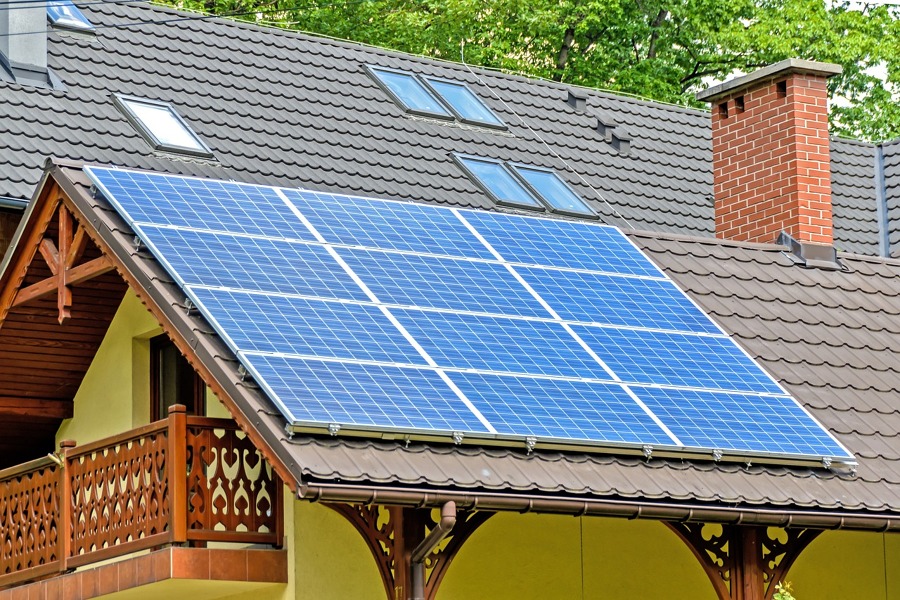 instalación fotovoltaica volcada a red