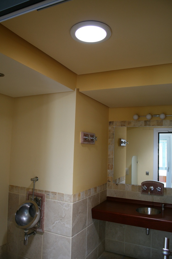 Solatube en aseo público