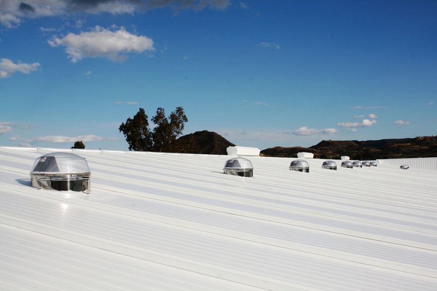 Solatube en chapa sandwich