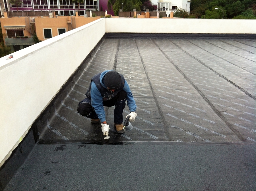 SOLDADURA DE TELA ASFALTICA