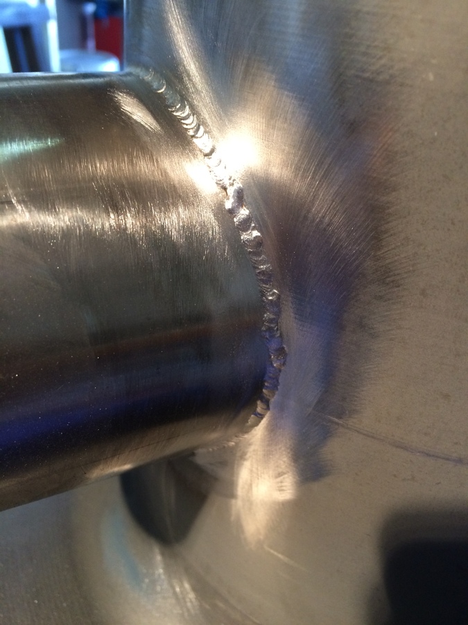 Soldadura en acero Inoxidable de 0,5mm