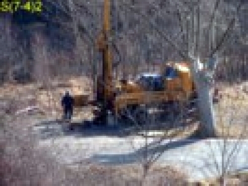 Sondeos, estudio de trazado, La Pobla de Lillet