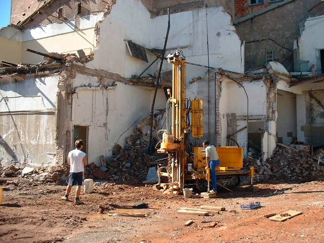 Sondeos, promoción residencial, Sabadell