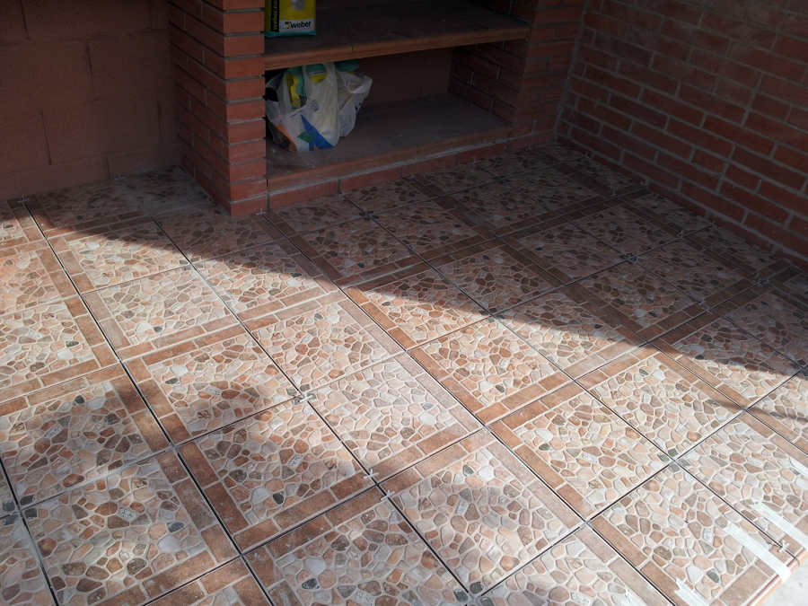 suelo barbacoa