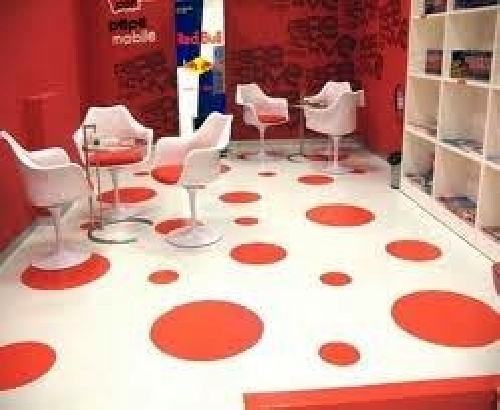 Suelo de cafeteria en microcemento continuo