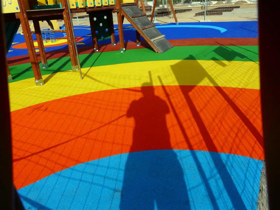 Suelo de caucho continuo Dr.Play