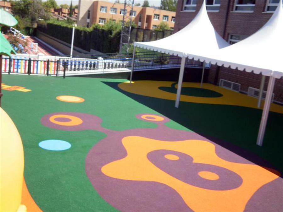 Suelo de caucho continuo Dr.Play