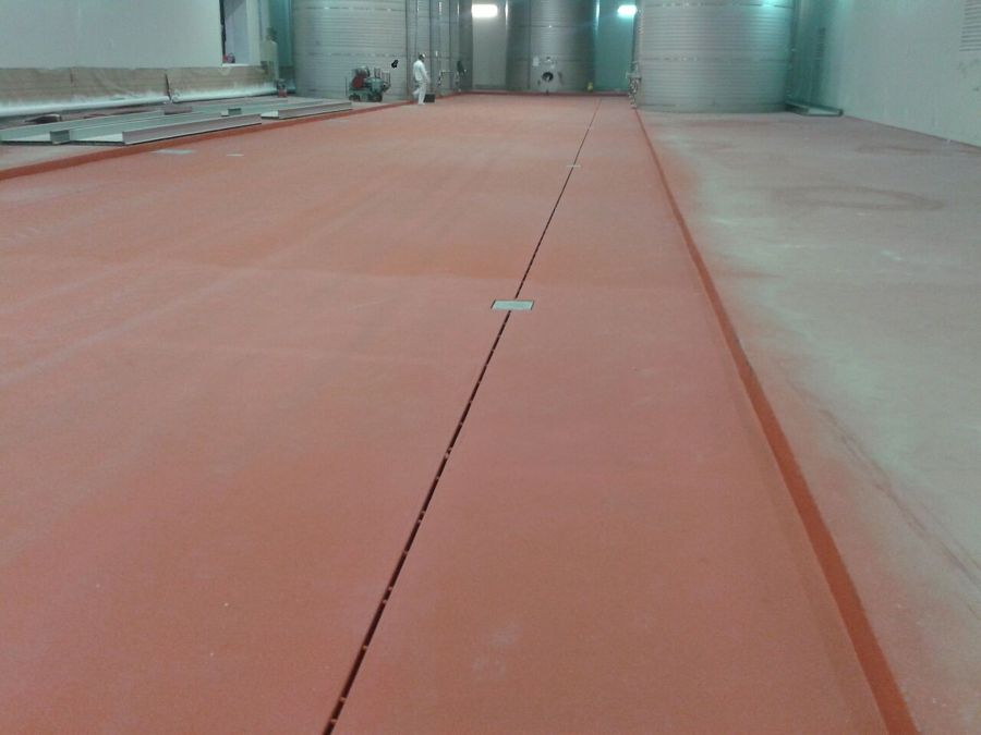 Suelo de epoxi alimentario antideslizante