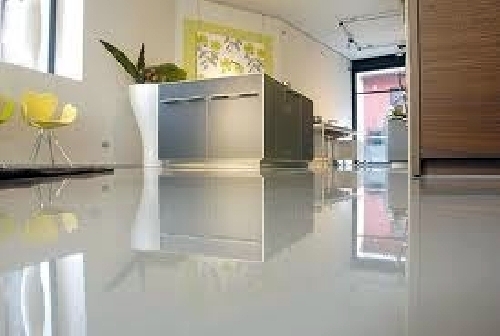 Suelo de microhormigon