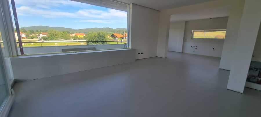 Suelo de microcemento continuo