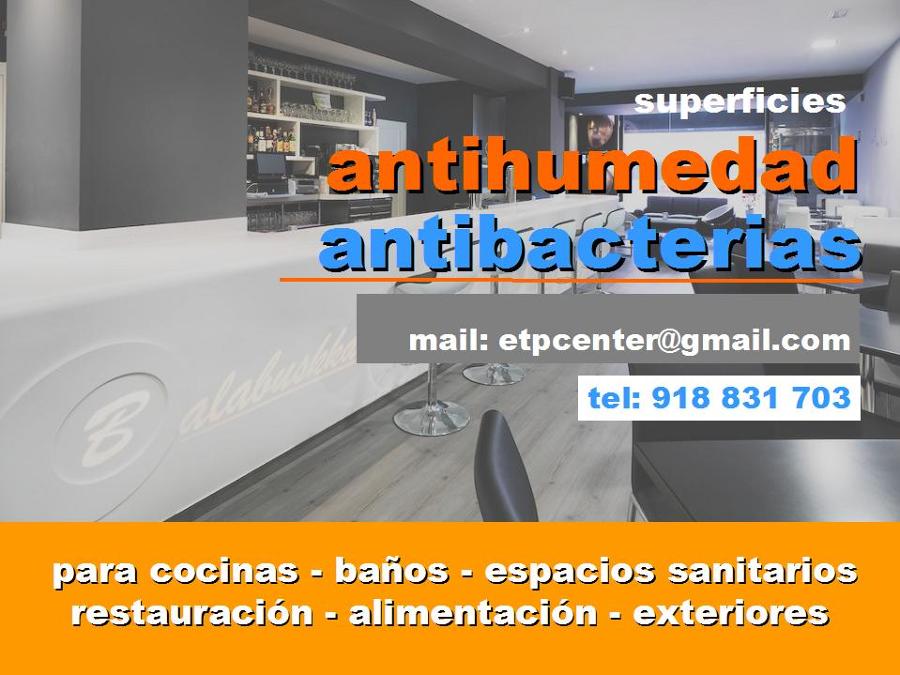 Antibacterias y Antihumedad