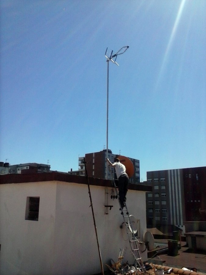 sustitucion antena