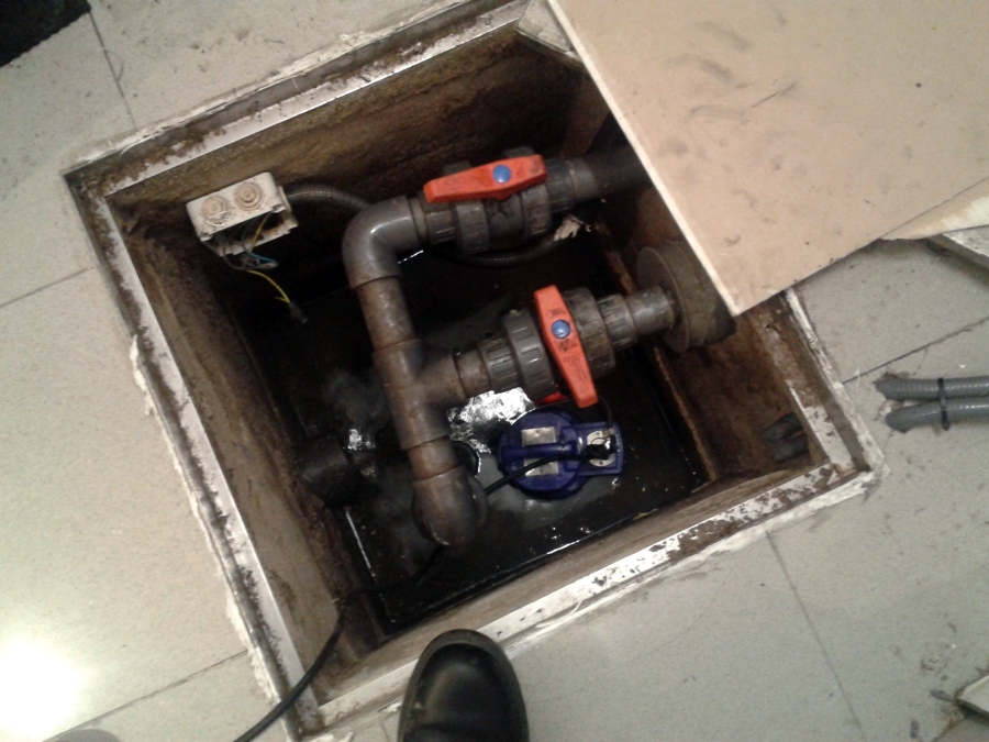 Sustitución Bomba fecales