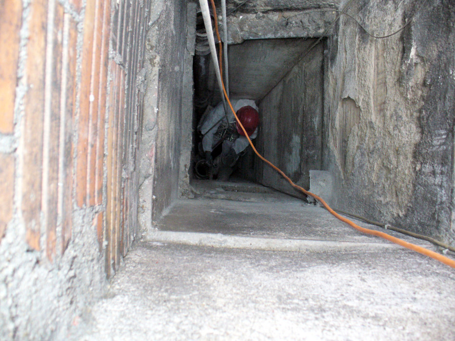 SUSTITUCION DE BAJANTES DE URALITA EN SITIO CONFINADO 4