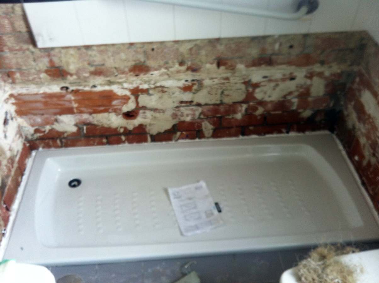 Sustitucion de bañera por plato de ducha