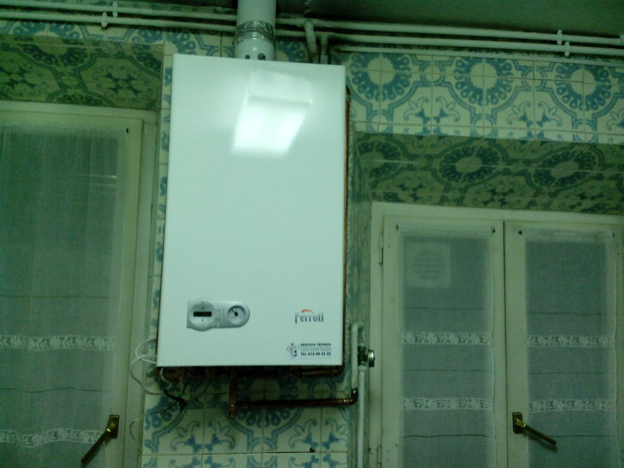 Sustitucion de Caldera Ferroli Domi Project 24 D