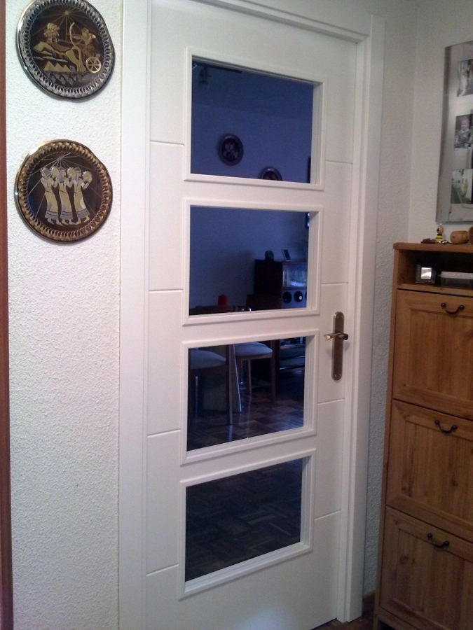 Sustitución de puerta de paso