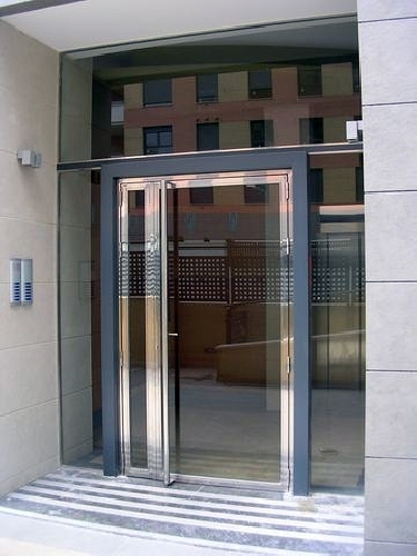 Sustitución de puerta de patio en acero inoxidable