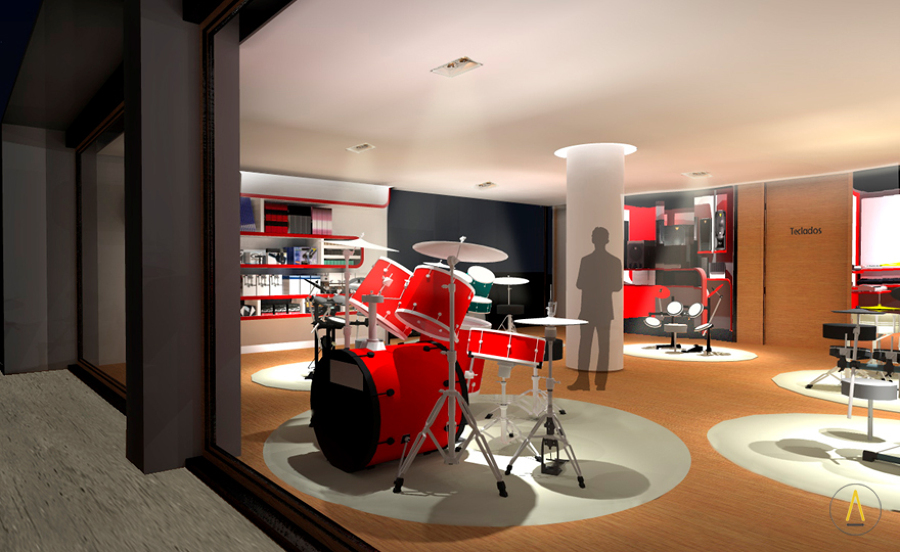 Proyecto de espacio comercial