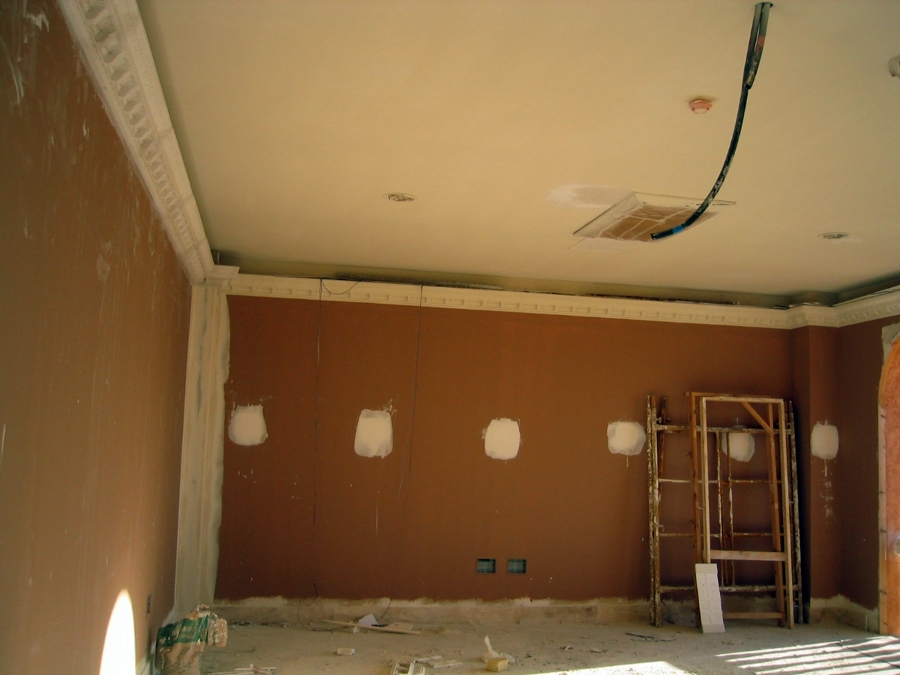 Tabiqueria seca. (Aspecto final)