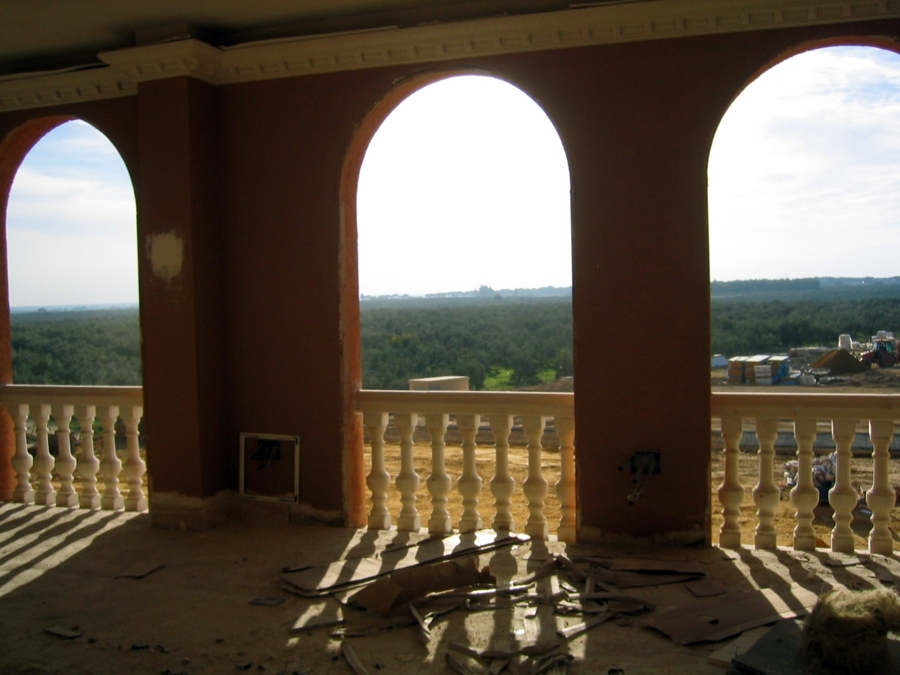 Tabiqueria seca. (Aspecto final)